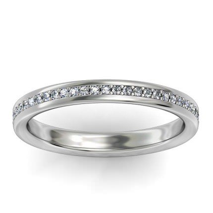  Platinum 950 Diamond Wedding Band