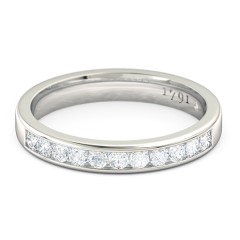 Wedding Bands Platinum 950 Ilaria Womens