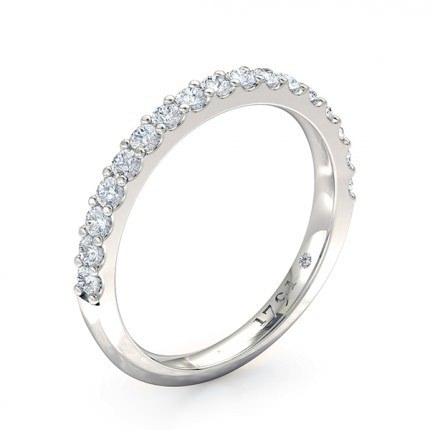 Wedding Band Platinum 950 1791 Classic Women's - Main View