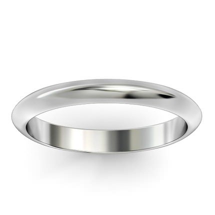  Platinum 950 1791 Wedding Band