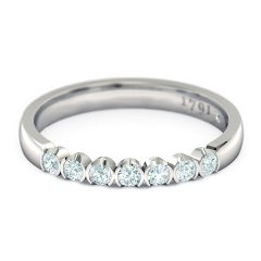 Wedding Bands Platinum 950 Eternal Women's