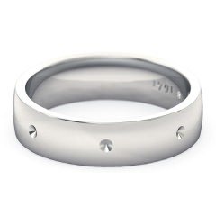 Wedding Bands Platinum 950 Eternal Men's