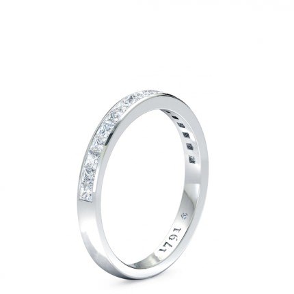 Wedding Band Platinum 950 La Lucia Women's - Main View