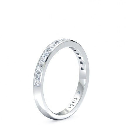 Wedding Band White Gold La Lucia Women's - Main View