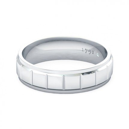 Wedding Bands Platinum 950 La Lucia Men's