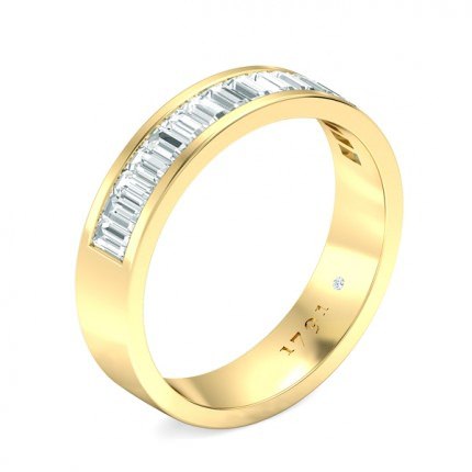 Wedding Band Quadrata Women's - Main View