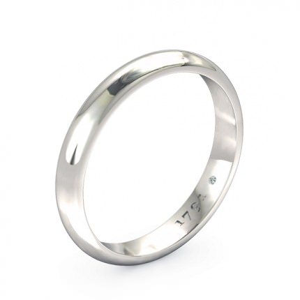 Wedding Band Platinum 950 Ignite Women's - Main View