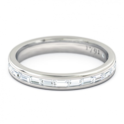 Wedding Bands White Gold Brilliante Women's