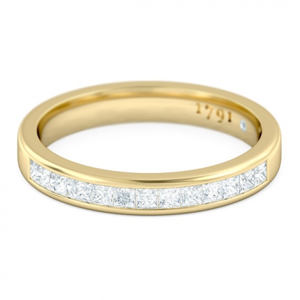 Wedding Bands Princess Women's
