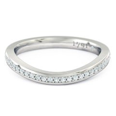 Wedding Bands White Gold Opera Women's