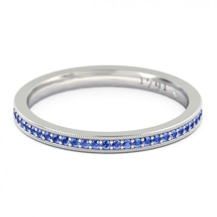 Wedding Bands White Gold Azure Women's