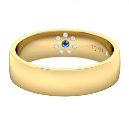 Wedding Bands Azure Men's