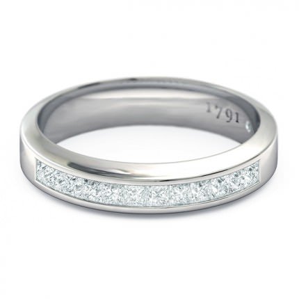 Wedding Bands Platinum 950 Elena Women's