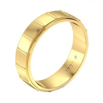 Wedding Band 1791 Princess Men's - Main View