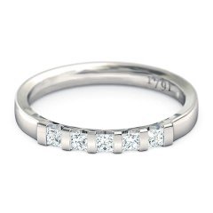 Wedding Bands White Gold Karine Women's