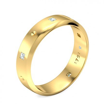 Wedding Band Elena Men's - Main View