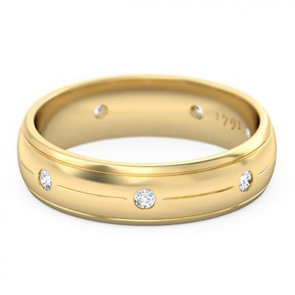 Wedding Bands Radiosa Men's