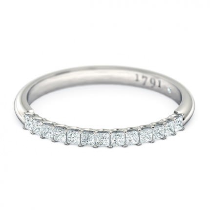 Wedding Bands Platinum 950 Sabatina Women's