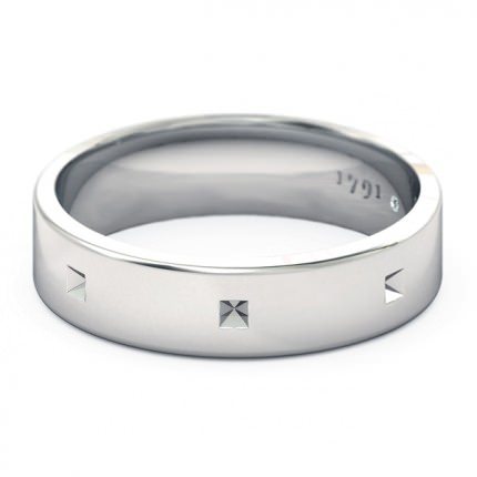 Wedding Bands Platinum 950 Fiorella Men's