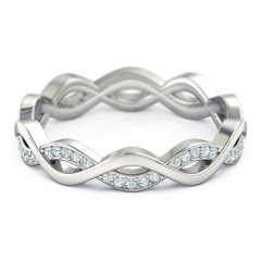 Wedding Bands Platinum 950 Felicita Women's