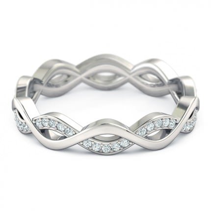Wedding Bands White Gold Felicita Women's
