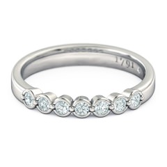 Wedding Bands White Gold Fiducia Women's