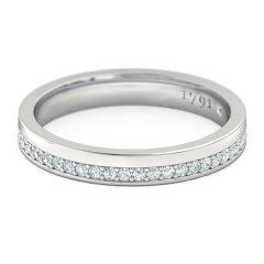 Wedding Bands White Gold Bella Women's